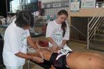 Alunos da Fisioterapia participam do Ironman Brasil 2012