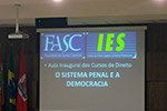 Aula Magna semestral - Debate sobre o Sistema Penal e Democracia