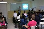 Palestra com Gerente de Marketing e com o Treinador da categoria sub-15 do Figueirense Futebol Clube