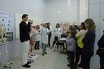 Visita da Fundação Catarinense de Educação Especial – FCEE ao Laboratório de Anatomia do IES