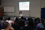Palestra sobre as normas da biblioteca